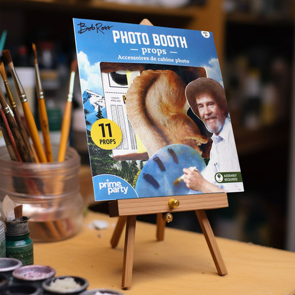 Bob Ross Photo Booth Props - Prime PartyGames & Activities