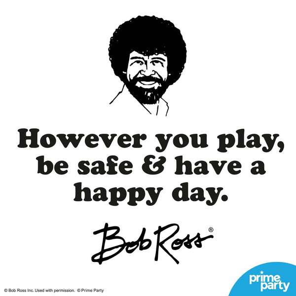 Prime Party Bob Ross Printable Bingo Game
