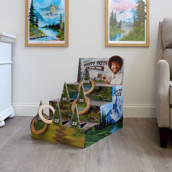 Bob Ross Ring Toss Party Game - Prime PartyGames & Activities