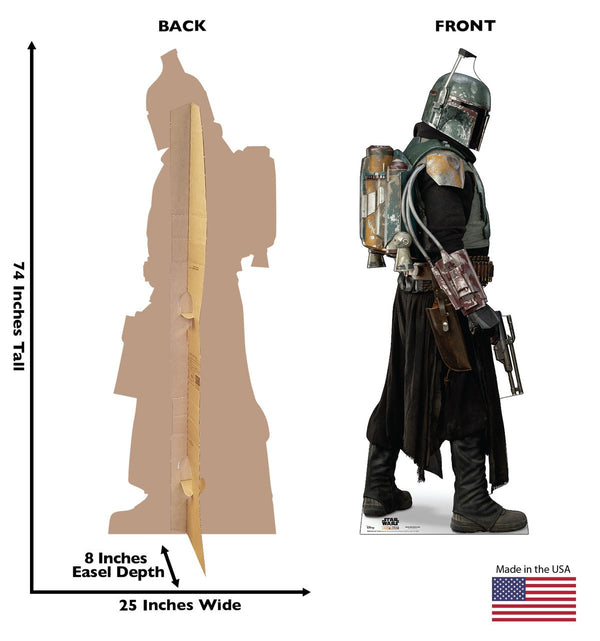 Boba Fett Armor (The Mandalorian) Cardboard Cutout - Prime PartyCardboard Cutouts