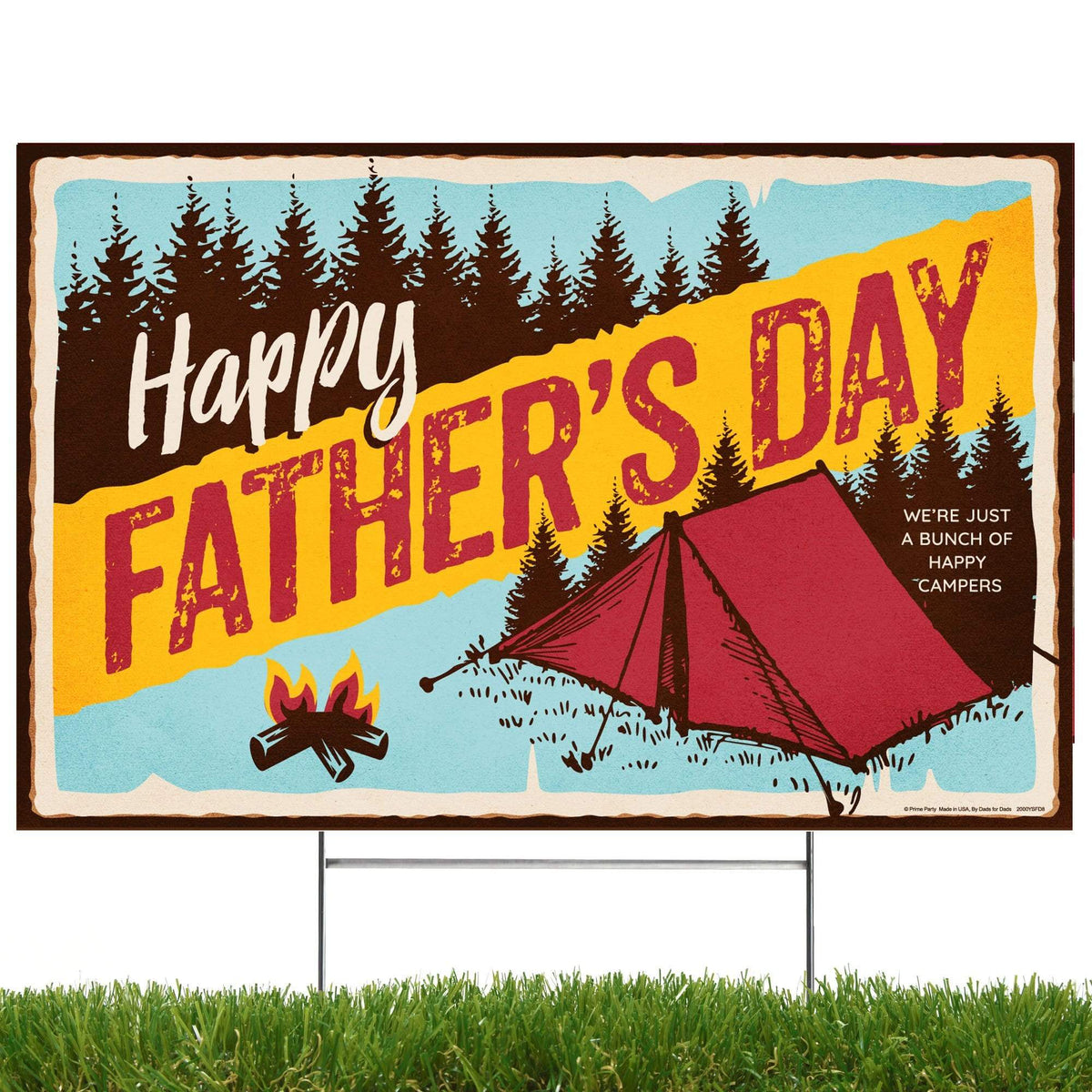 Baseball Father's Day Yard Sign – Prime Party