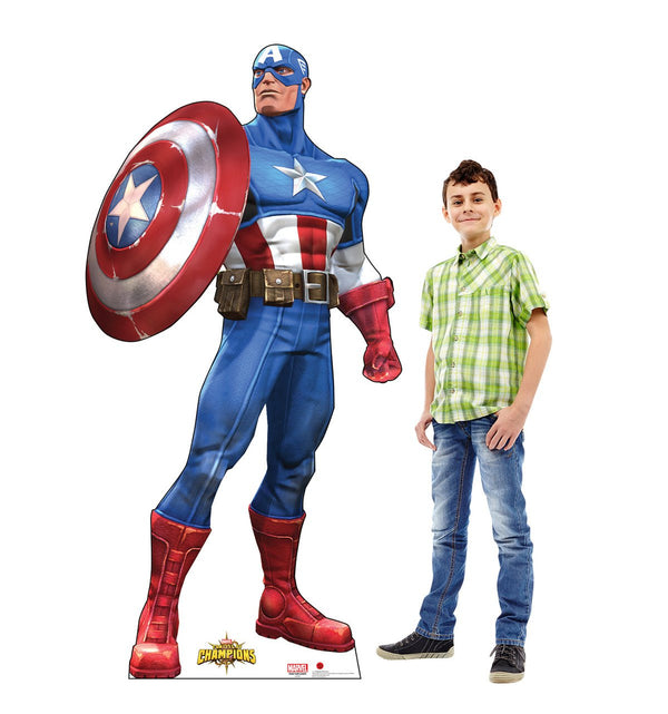 Captain America – Cardboard Cutout - Prime PartyCardboard Cutouts