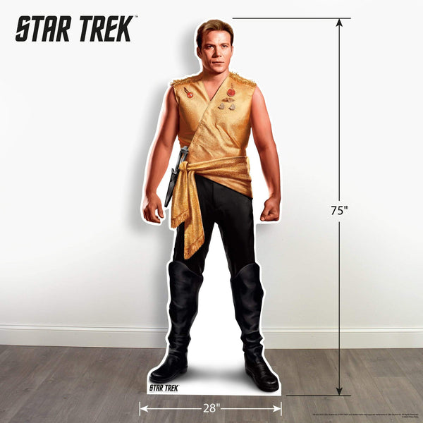 Captain Kirk Mirror Life-Size Cardboard | Star TrekCutout - Prime PartyCardboard Cutouts