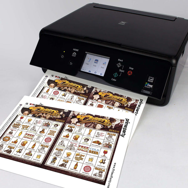 Cheers Printable Bingo Game - Prime PartyGames & Activities