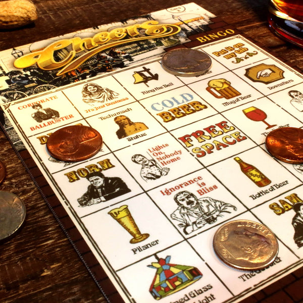 Cheers Printable Bingo Game - Prime PartyGames & Activities