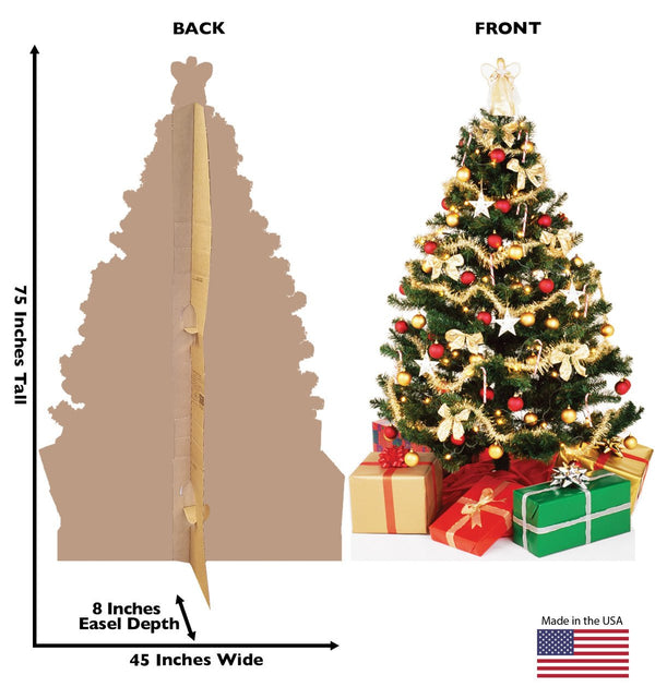 Christmas Tree - Cardboard Cutout - Prime PartyCardboard Cutouts