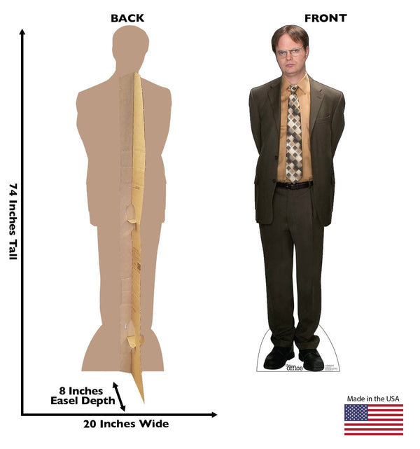 Dwight Schrute - The Office Cardboard Cutout - Prime PartyCardboard Cutouts