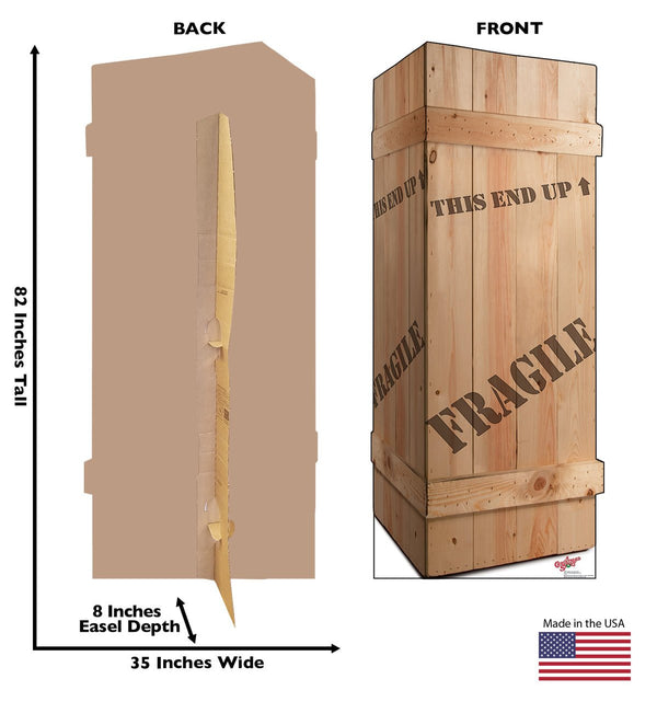 Fragile Leg Lamp Crate - A Christmas Story - Cardboard Cutout - Prime PartyCardboard Cutouts