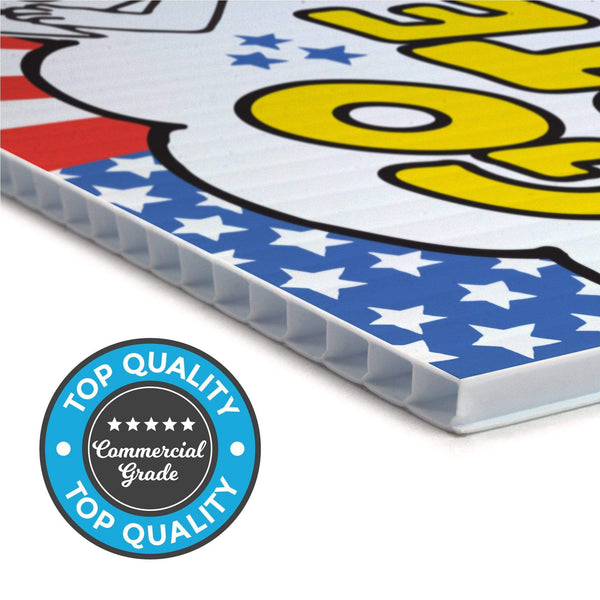 Go Vote- BILL | Yard Sign with Lawn Stakes, Schoolhouse Rock - Prime PartyYard Signs