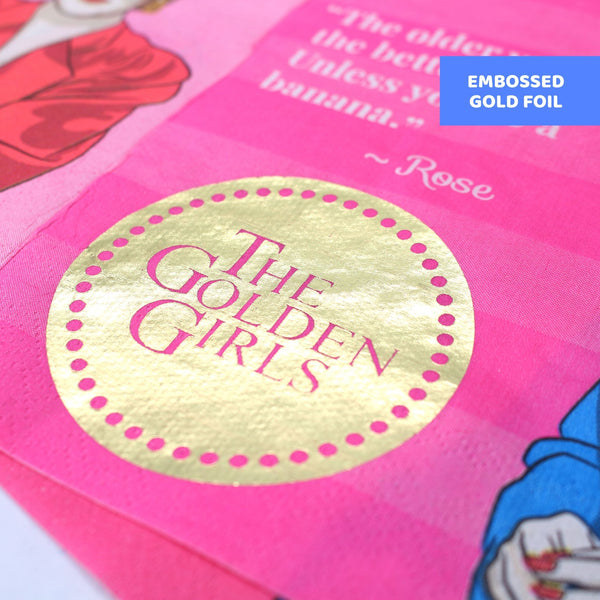 Golden Girls Napkins for Parties & Luncheons (16-Pack) - Prime PartyNapkins