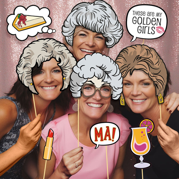 Golden Girls Photo Booth Props - Prime PartyPhoto Booth Props