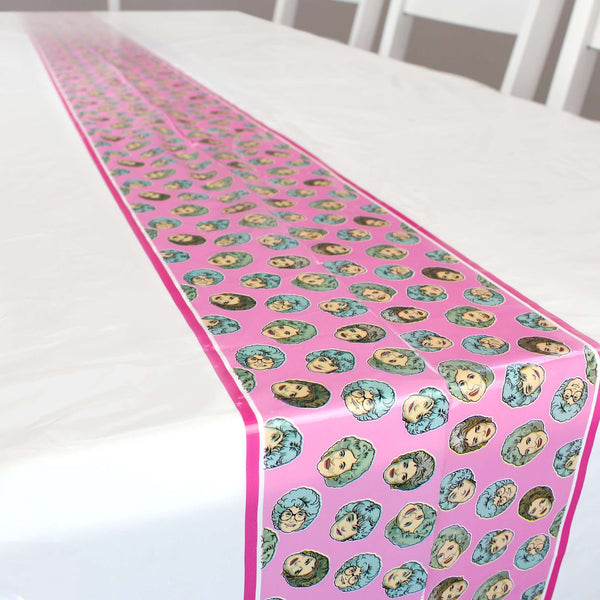 Golden Girls Plastic Table Cover - Prime PartyTable Covers