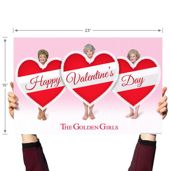 Golden Girls Valentine's Day Yard Sign - Prime PartyYard Signs