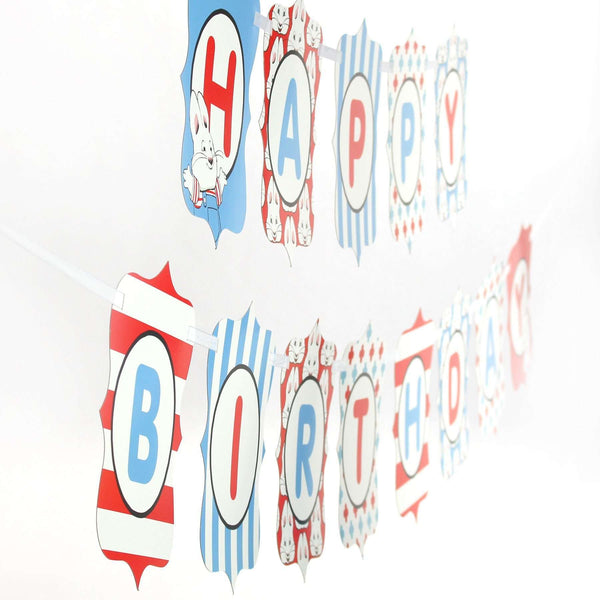 Happy Birthday Banner Sign | Max and Ruby Collection - Prime PartyBanners