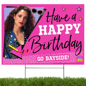 Happy Birthday Yard Sign, Saved By the Bell, Jessie Spano - Prime PartyYard Signs