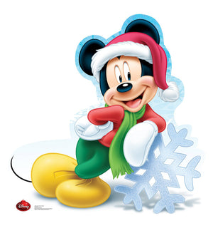 Holiday Mickey Mouse - Limited Edition! - Cardboard Cutout - Prime PartyCardboard Cutouts