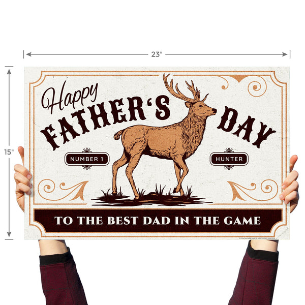Hunting Father's Day Yard Sign - Prime PartyYard Signs