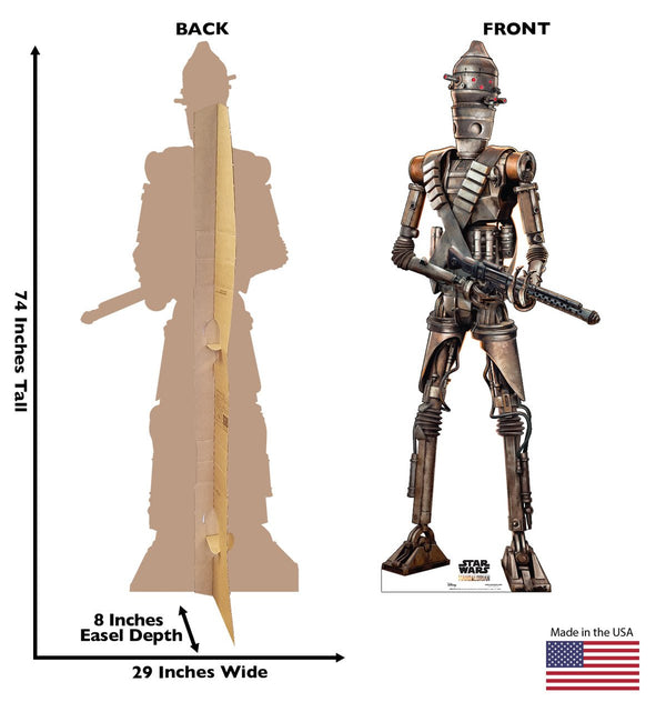 IG-11 (The Mandalorian) Cardboard Cutout - Prime PartyCardboard Cutouts