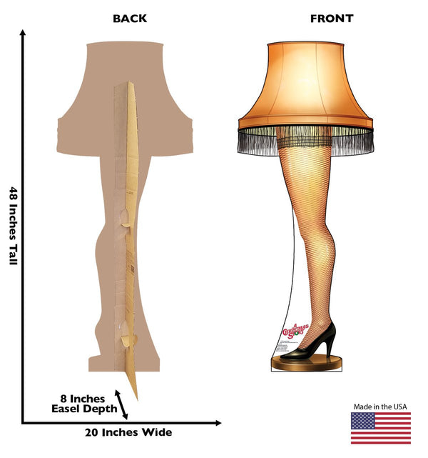 Leg Lamp - Cardboard Cutout, A Christmas Story - Prime PartyCardboard Cutouts
