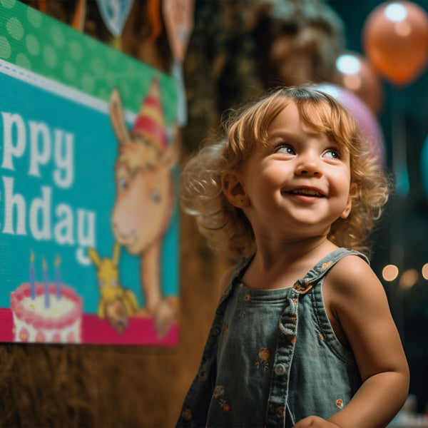 Llama Llama Happy Birthday Yard Sign - Prime PartyYard Signs