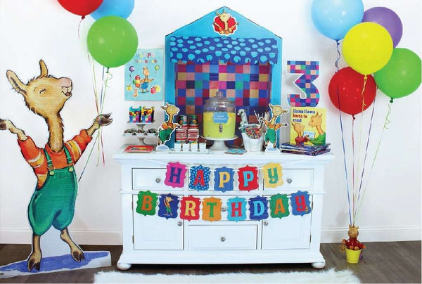 Llama Llama Partyrama Tabletop Awning - Prime PartyTable Top Awning