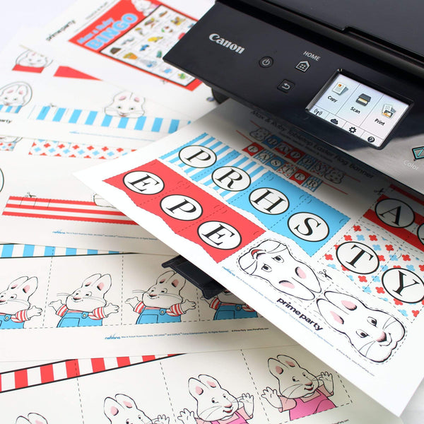 Max & Ruby Easter Printable Bundle - Prime PartyGames & Activities