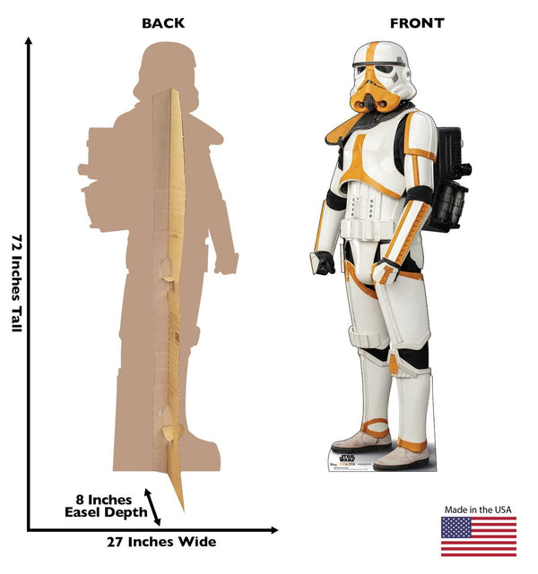 Mortar Stromtrooper (The Mandalorian) Cardboard Cutout - Prime PartyCardboard Cutouts