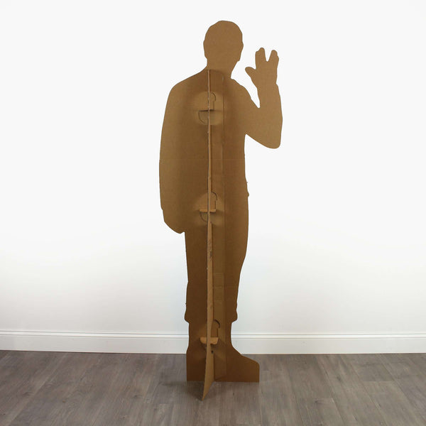 Mr. Spock Vulcan Salute Life-Size Cardboard Cutout - Officially Licensed Star Trek Merchandise - Prime PartyCardboard Cutouts