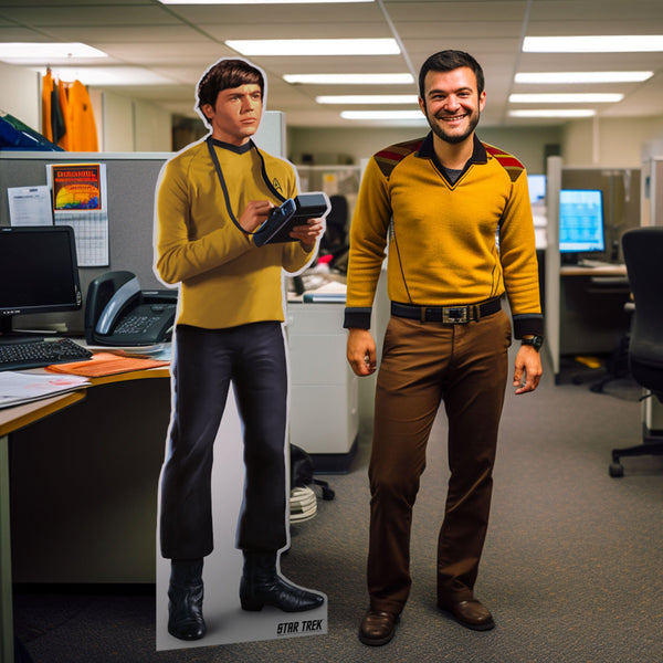 Pavel Chekov Life-Size Cardboard Cutout | Star Trek - Prime PartyCardboard Cutouts