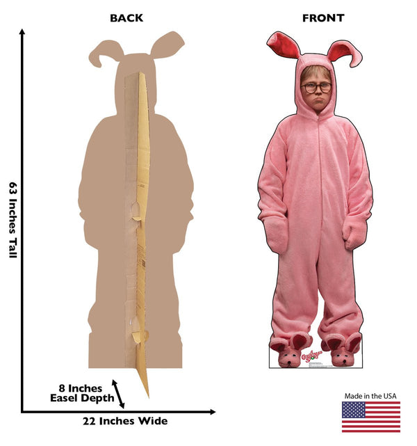 Ralphie Easter Bunny - A Christmas Story - Cardboard Cutout - Prime PartyCardboard Cutouts