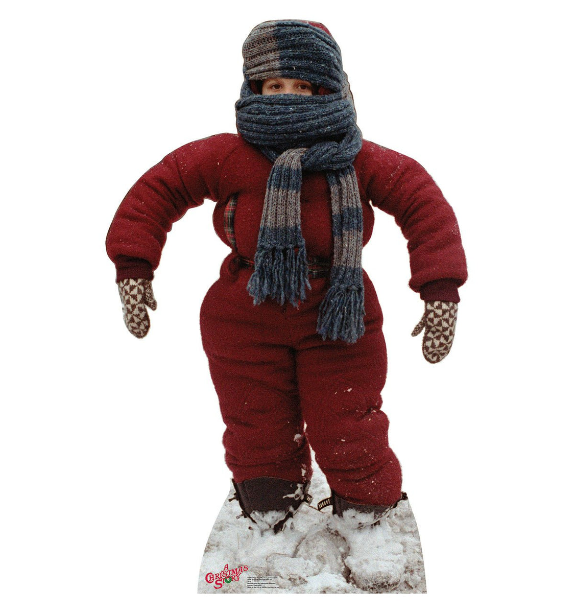 Randy Bundled Up A Christmas Story Randy "I can't put my arms Christmas Story Randy
