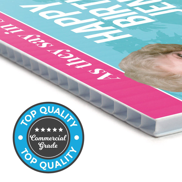 Rose Personalized Yard Sign - Golden Girls - Prime PartyPersonalized Yard Signs