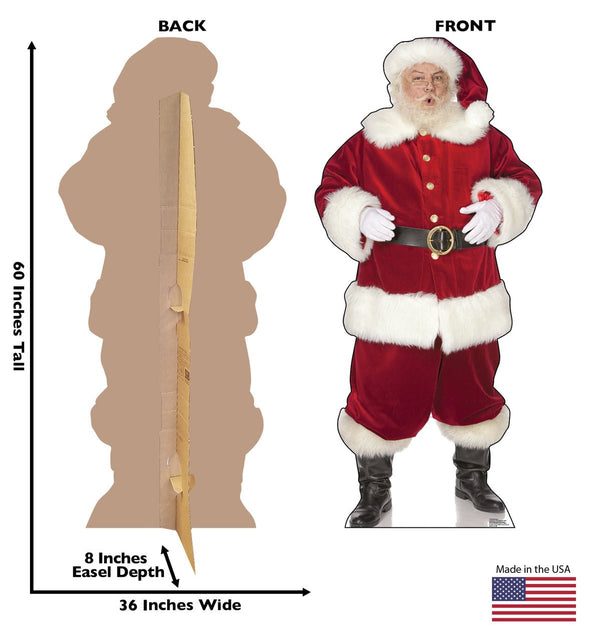Santa Cardboard Cutout - Prime PartyCardboard Cutouts