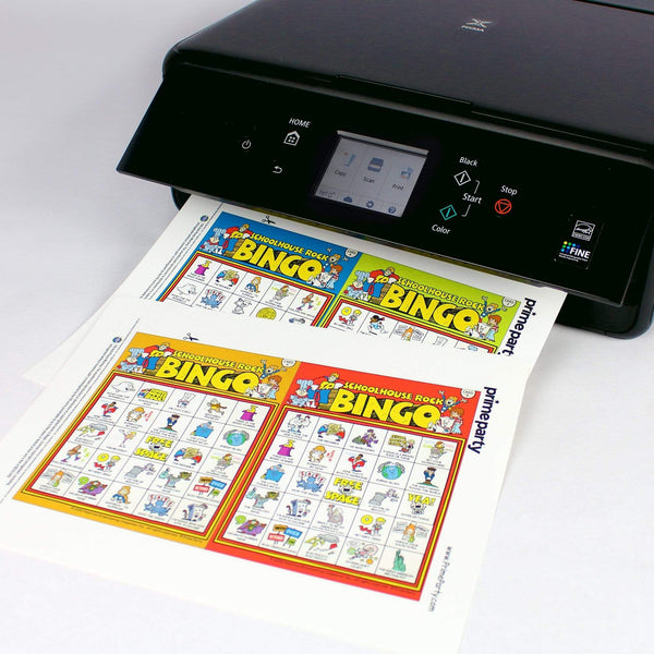 Schoolhouse Rock! Printable Bingo Game - Prime PartyParty Games