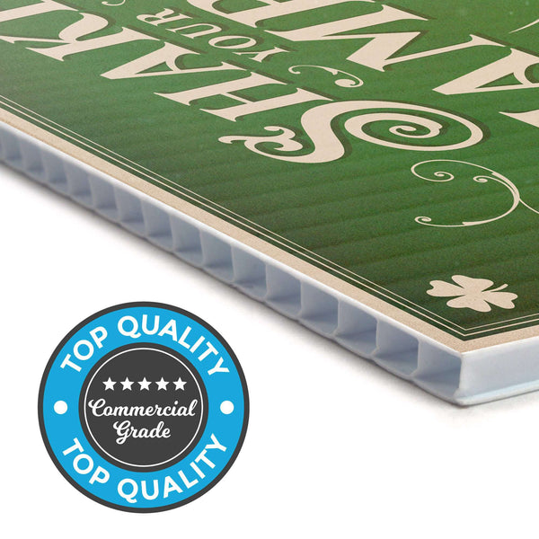 Shake your Shamrock, St. Patrick's Day, Yard Sign - Prime PartyYard Signs