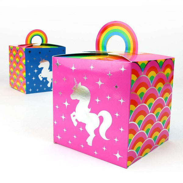 Silver Lining Rainbow Unicorn Deluxe Pack for 8 - Prime PartyParty Packs