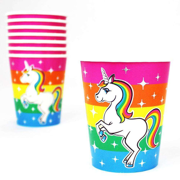 Silver Lining Rainbow Unicorn Value Pack for 8 - Prime PartyParty Packs