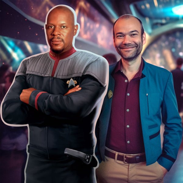 Sisko Life-Size Cardboard Cutout | Star Trek, Deep Space Nine - Prime PartyCardboard Cutouts