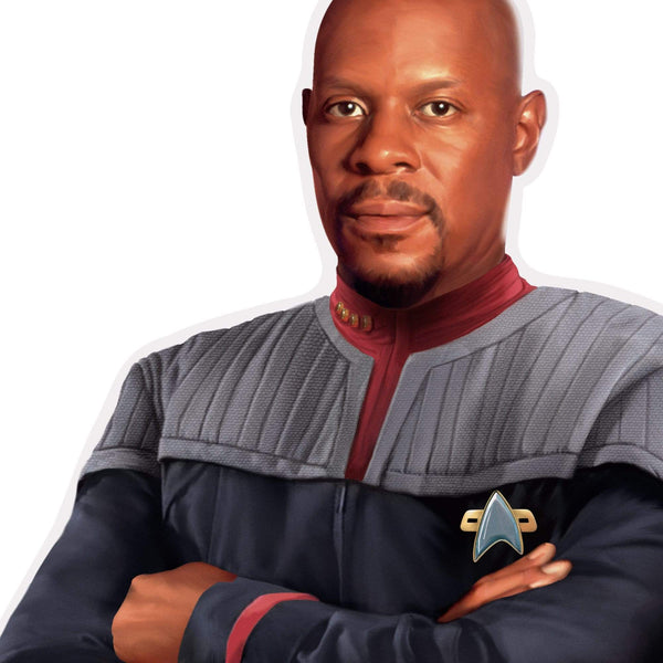 Sisko Life-Size Cardboard Cutout | Star Trek, Deep Space Nine - Prime PartyCardboard Cutouts