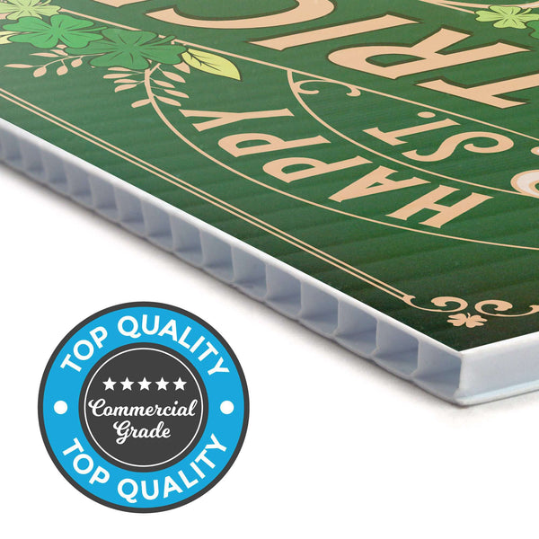 St. Patrick's Day, Shamrocks & Shenanigans Yard Sign - Prime PartyYard Signs