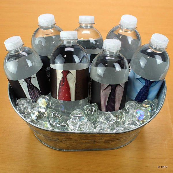The Office Water Bottle Labels (Set of 16) - Prime PartyWater Bottle Labels