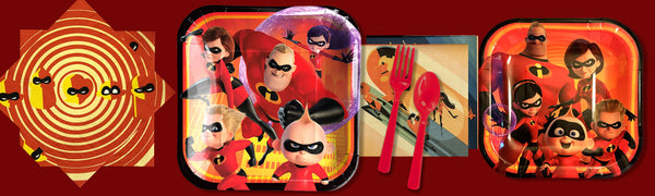 The Incredibles 2 Party Supplies