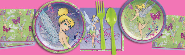 Tinker Bell Prismatic party supplies collection header