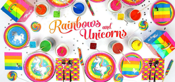 Lovely Rainbow Unicorn Piñata Party Game Decorations Birthday pony