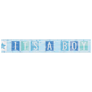 ITS A BOY Jointed Banner Banners
