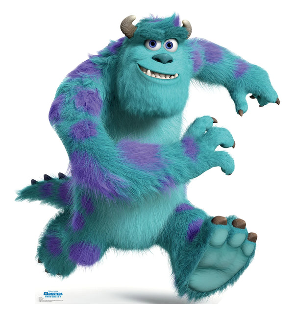 Sulley life-size cardboard cutout from Disney Pixar Monsters University, 70 inches tall