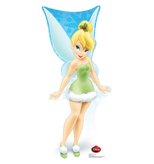 Holiday Tinker Bell Christmas cardboard cutout from Disney