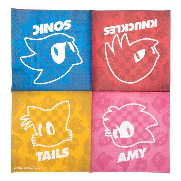 Sonic the Hedgehog Beverage Napkins (Pack of 16)
