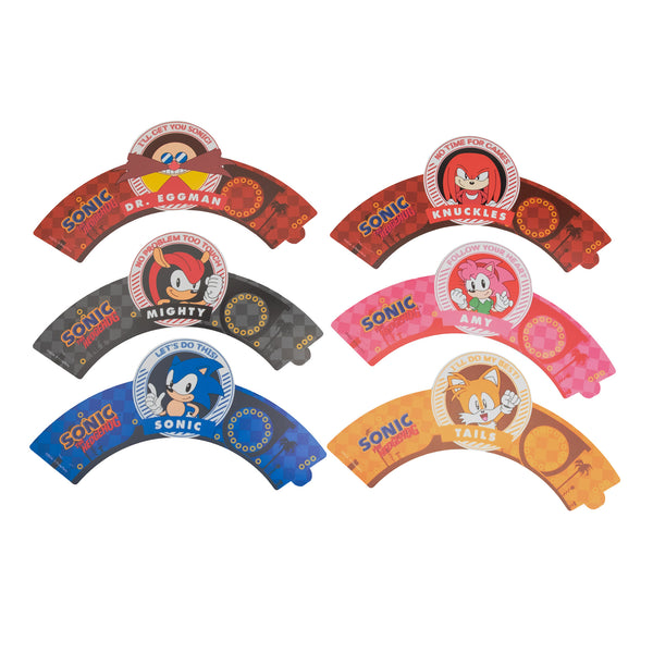 Sonic the Hedgehog Cupcake Wrappers (Pack of 12)