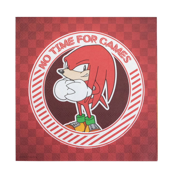 Sonic the Hedgehog Lunch Napkins (Pack of 16)